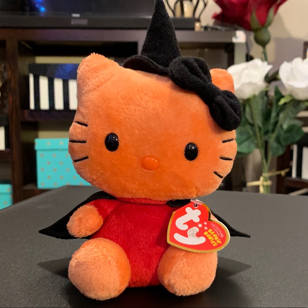 ty Beanie Baby Hello Kitty Witch - BRAND NEW
